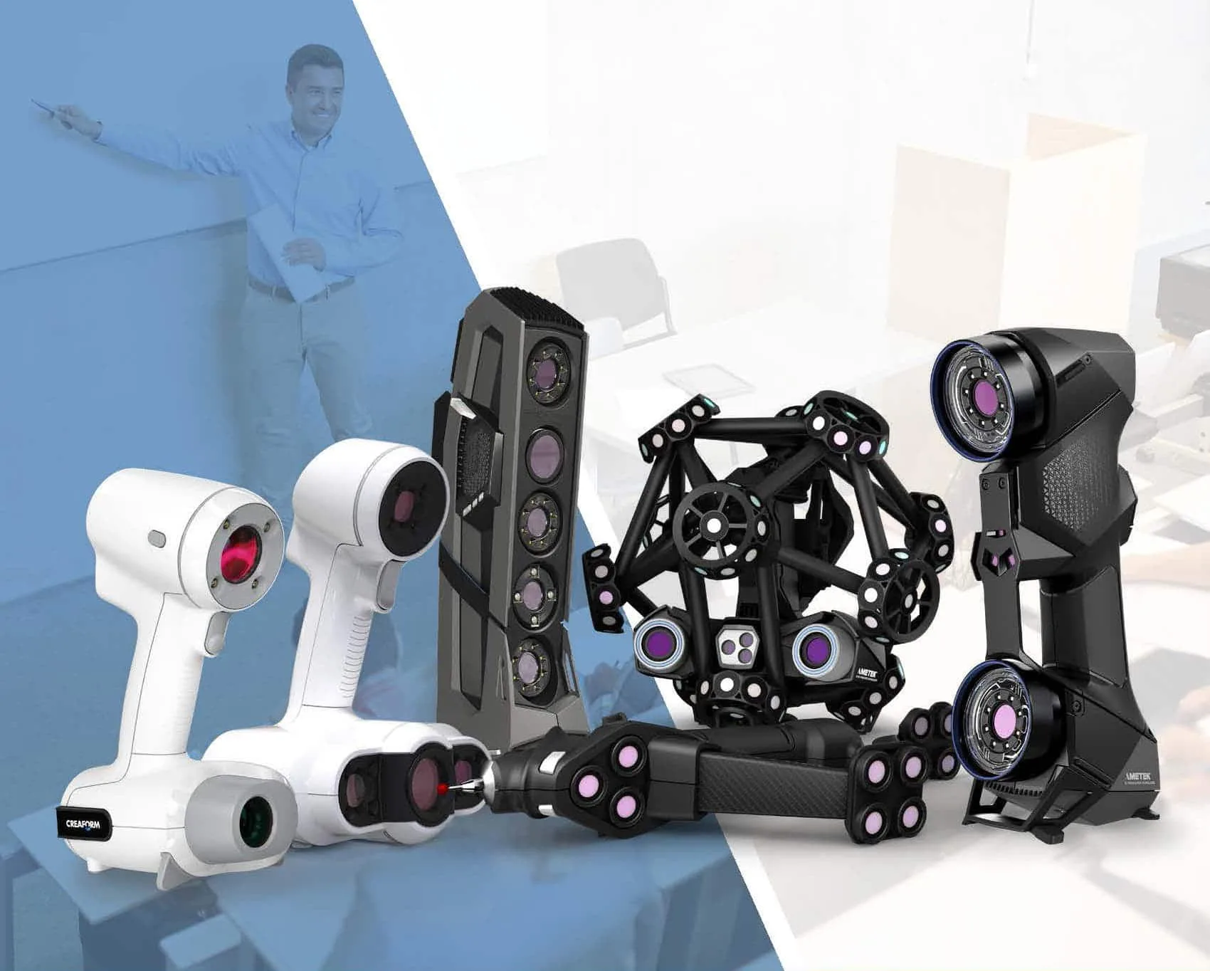 creaform 3d scanner range 2