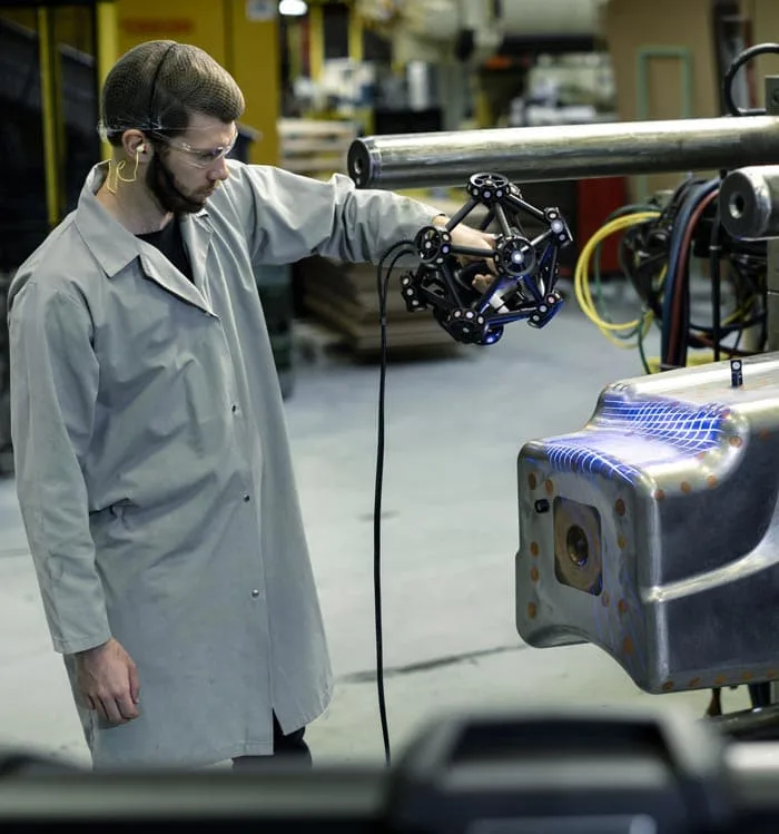 metrascan3d industrial mold scanning versatility