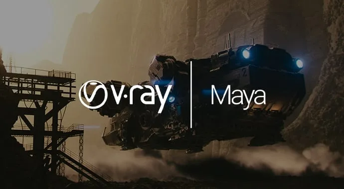 v ray maya
