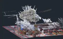 Draping tools to point cloud or surface