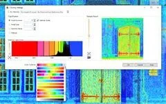 Point cloud coloring and vizualisation in Autocad