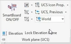 UCS set up for AutoCAD 3d modelling based on point clouds 1
