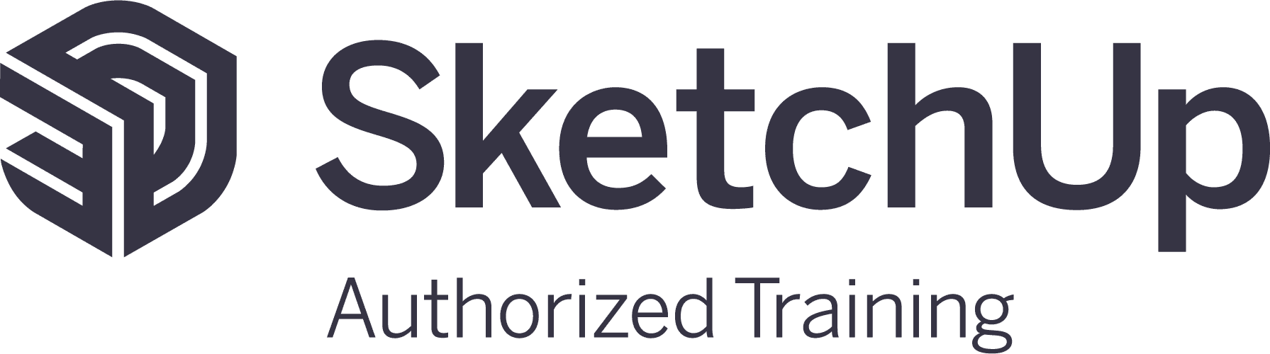 SketchUp Authorized Training Vertical DkGrey 240