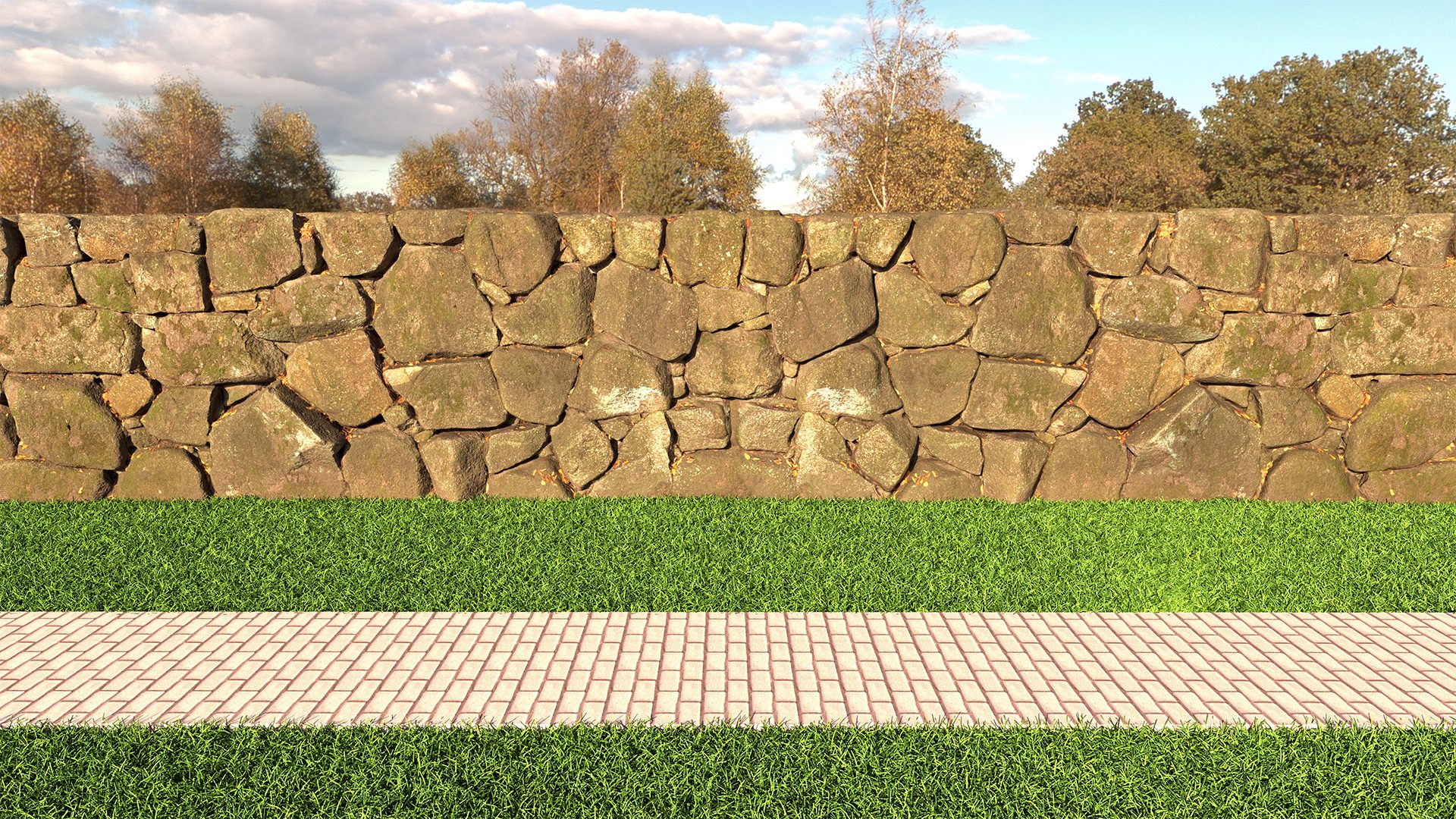 V Ray Path default materials