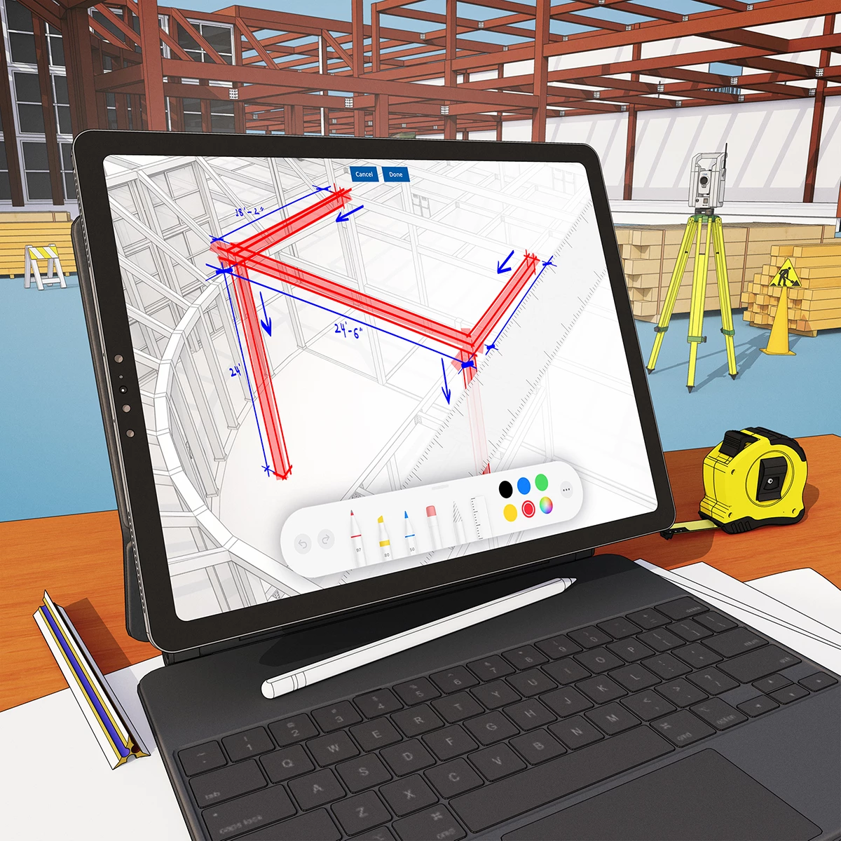 SketchUp iPad Mark Up