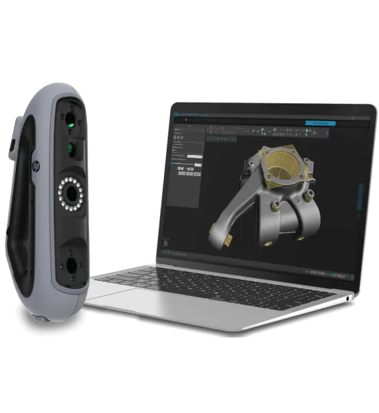 HP DesignScan 3D Scanner for Reverse Engineering