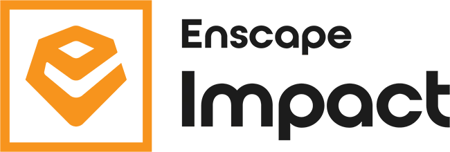 enscape impact logo black