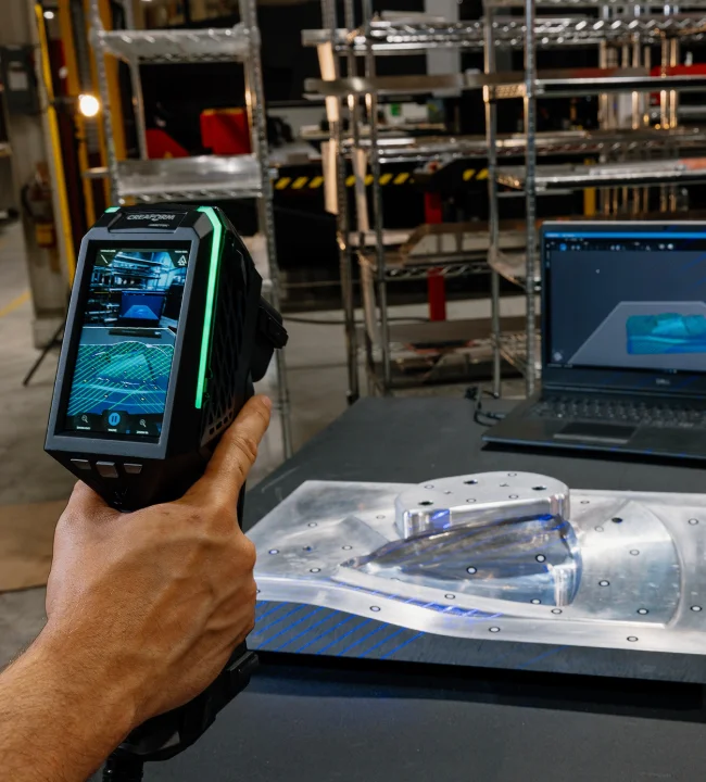 handyscan evo automatic shutter scanning shiny part